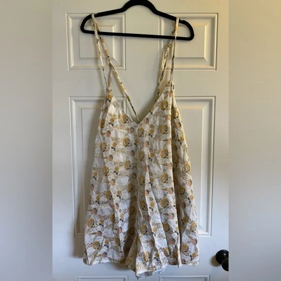 Free People Chiara Printed Jacquard Romper - Picture 6 of 13